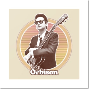 Roy Orbison /// Vintage Aesthetic Design Fanart Posters and Art